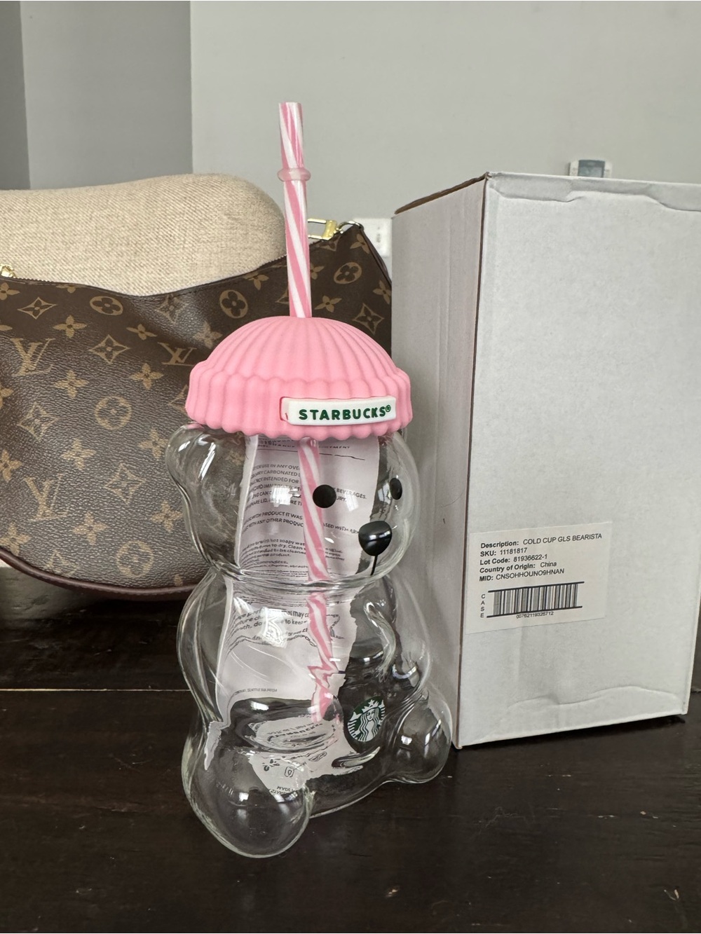 Starbucks Pink Bearista Cup - Korea Exclusive - Picture 7 of 13